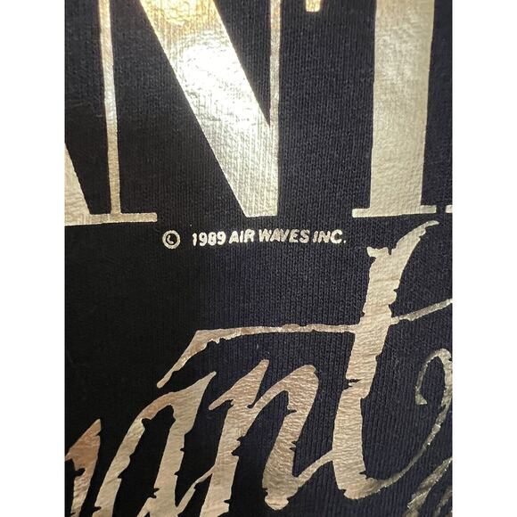 Vintage Christmas Sweater 1989 Made in USA Jerzees STILL LIGHTS UP! Large - Picture 2 of 11